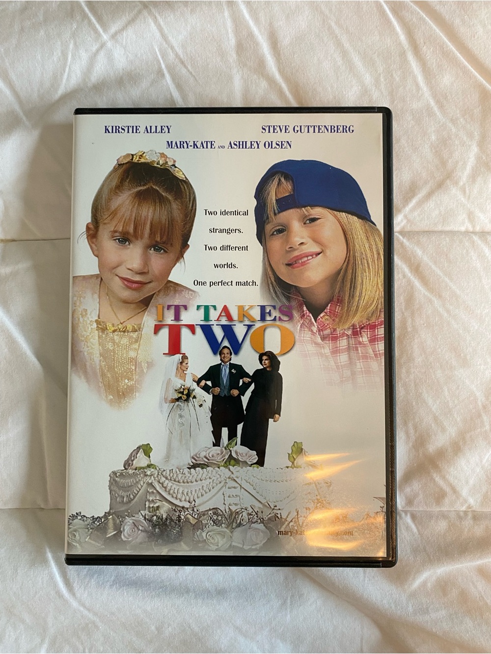 It Takes Two (DVD) - Mary-Kate & Ashley Olsen - White/Cream Case